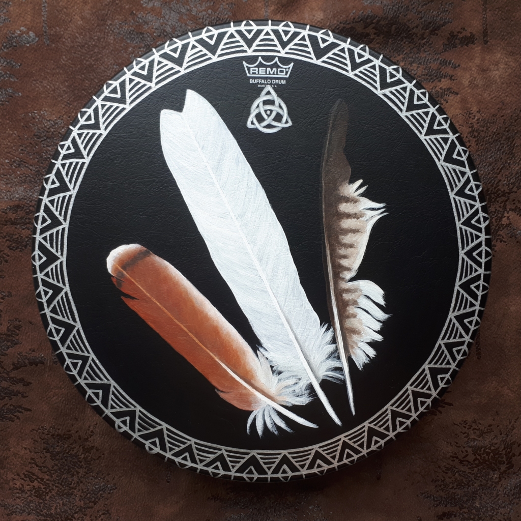 Eagle Feather Drum